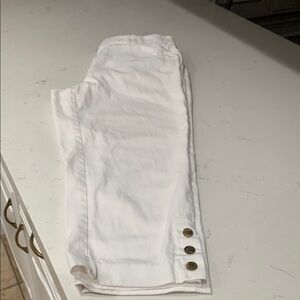 Counterparts White Ankle Cropped Jeans Classic Fit PreLoved Size 8 Review pics